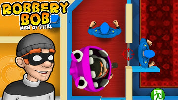 Robbery bob 1 - Bob Monster Suit Gameplay All Level No Using Tool #9