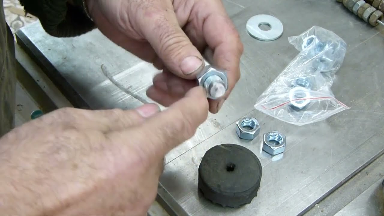 Виброопоры для станка из того что было)) 