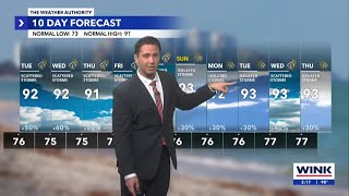 Southwest Florida weather forecast screenshot 1