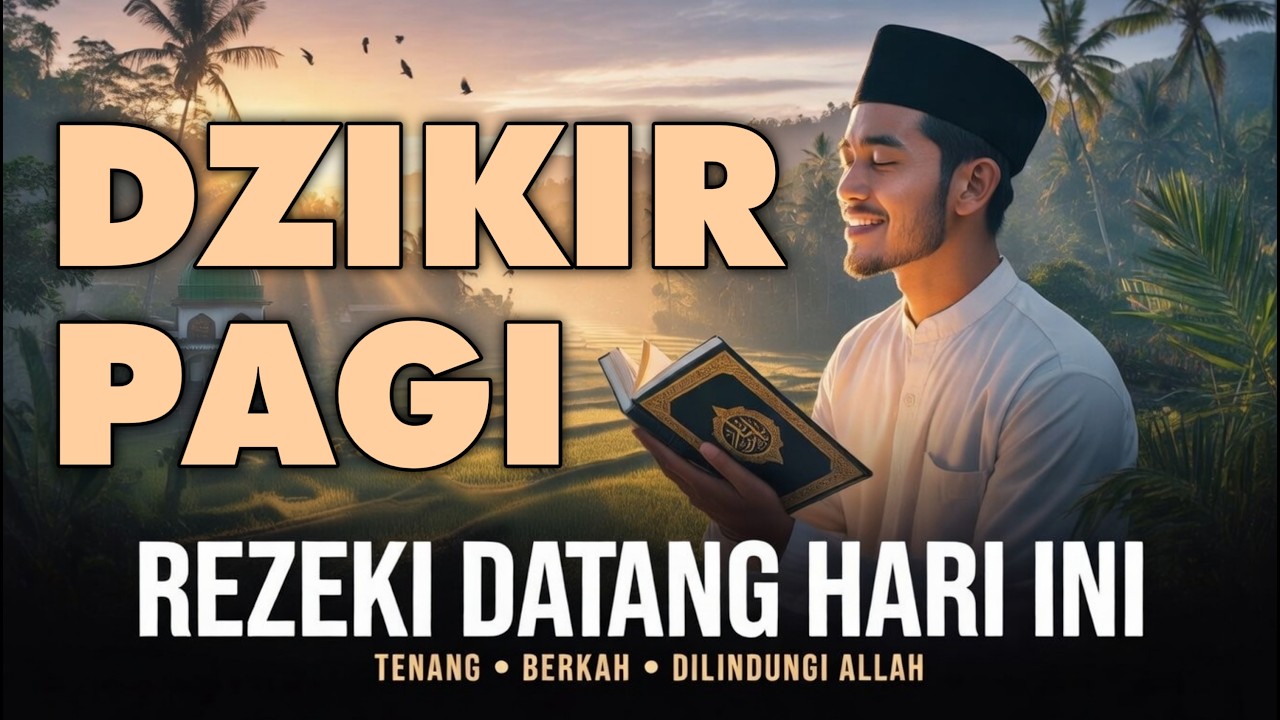 DZIKIR PAGI SESUAI SUNNAH RASUL | ZIKIR PEMBUKA PINTU REZEKI | Dzikir Mustajab Pagi