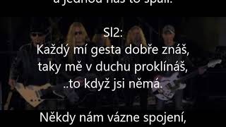 Houby magický, Kabát, karaoke lyrics