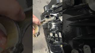 ENGINE EXPLODED! Rod through the block at 7,000RPM #cars #boats #mechanic #broken