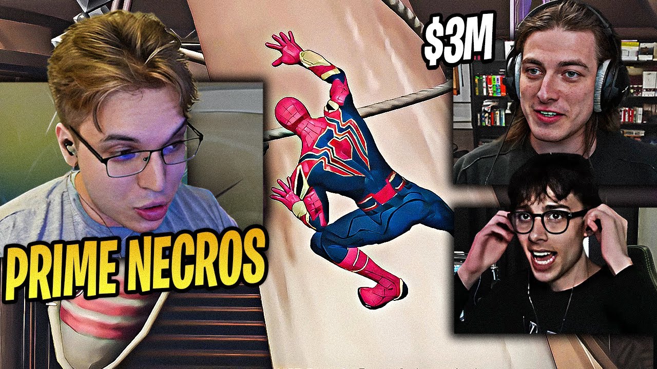 Necros DAY 3 in the $3M Tournament(ALL GAMES) ft.Bogur & Andrew | Marvel Rivals