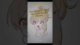 “teyvat conversations at 3 am be like 😭” #genshin #genshinimpact #shorts  #childe #hellokitty