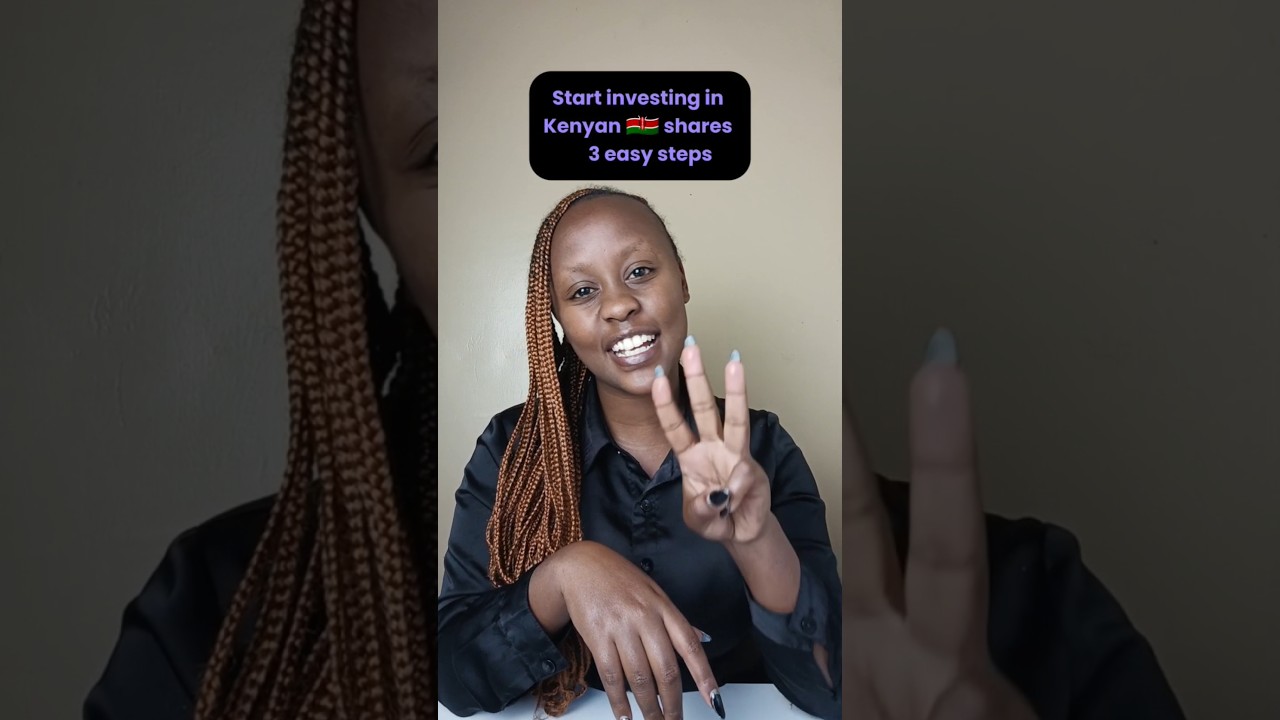 How to invest in Kenyan🇰🇪 shares in 3 easy  steps#stockmarket #nse #InvestwithHisa