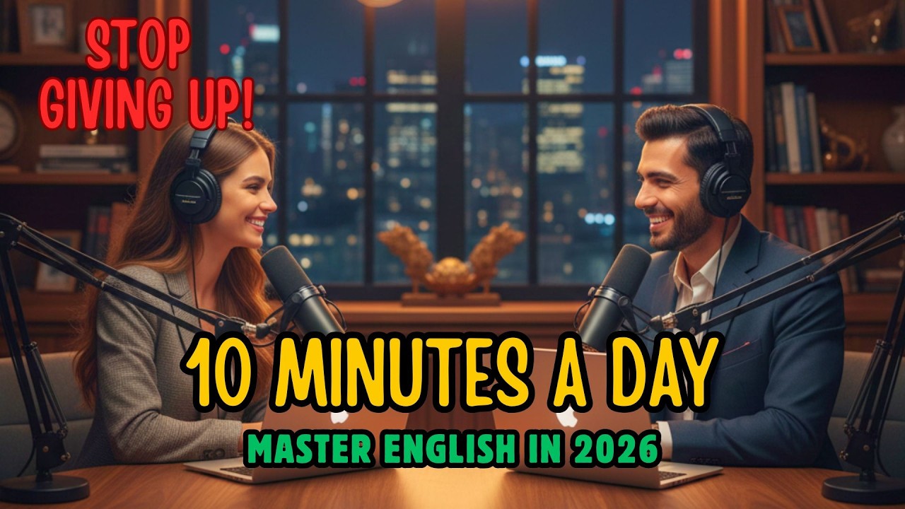 How to Learn English in 2026 with Micro-Habits | How 10 Minutes a Day Changes Everything
