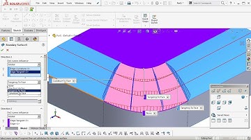 Solidworks Tutorial: MK 1 Surface modelling a pillowed form