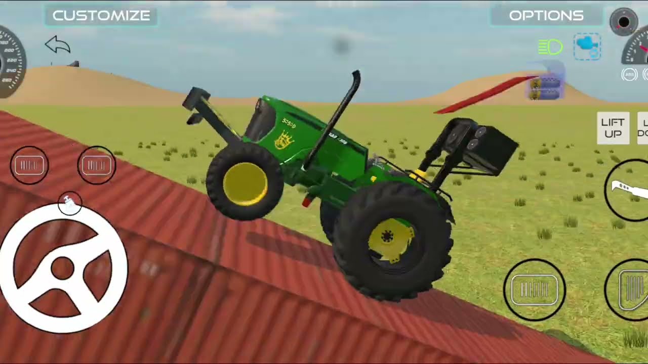 Impossible Tractor Climb Challenge 🚜💥 | Will It Reach the Top?