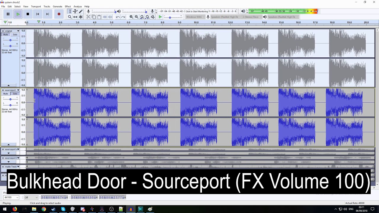 bulkhead door dosbox to sourceport comparison