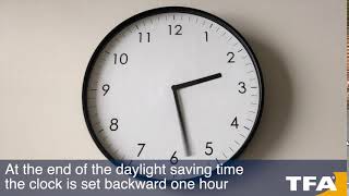 Time change in autumn