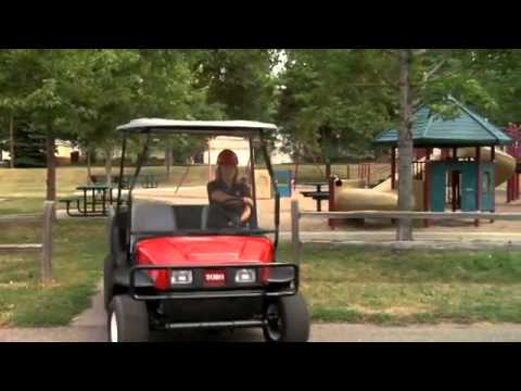 Dave LaLena shows off awesomeToro  vehicle