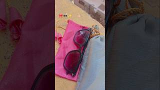 Easy Sunglasses Pouch Making 🕶️ | Step by Step#SunglassesPouch #Handmade#CraftIdeas#shorts #youtube