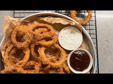 טבעות בצל עם ביסלי פלאפל הכי קריספיות וטעימות שיש!!!