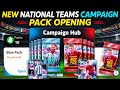 National Teams Campaign Pack Opening! 😱 Blue Pack + Red Pack
