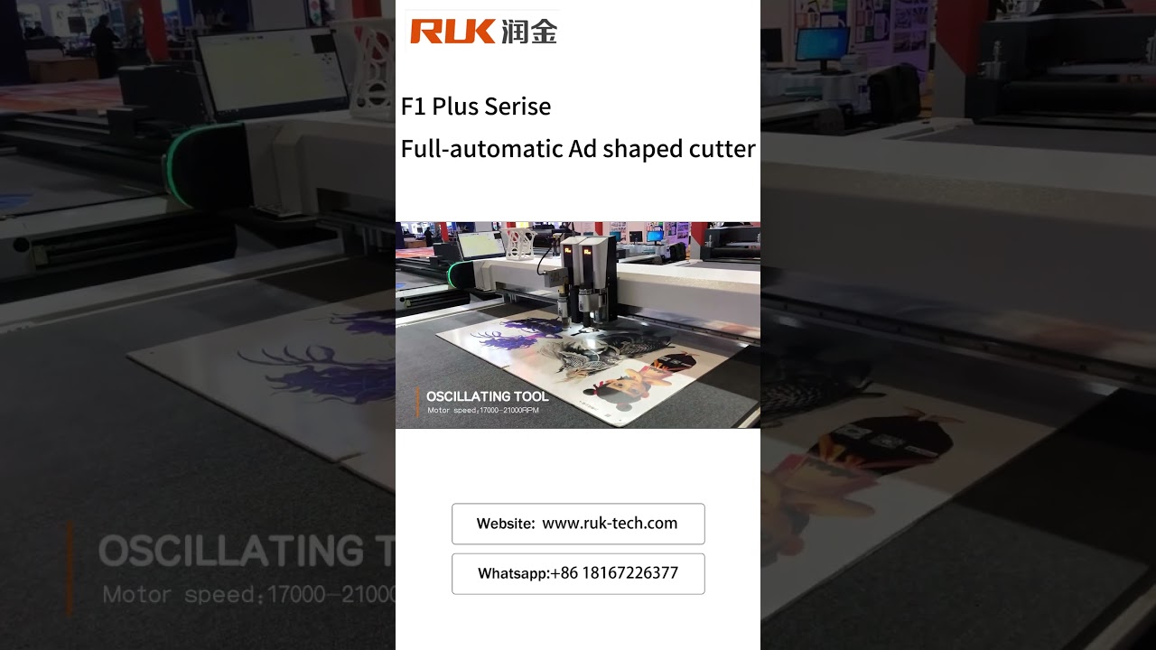 F1 Plus-Full automatic Ad shaped cutting machine  