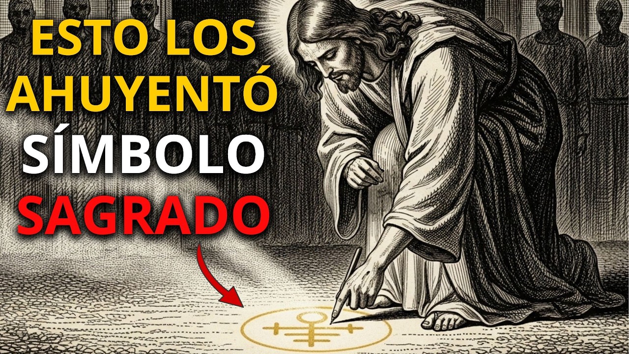 El Símbolo Que Jesús Dibujaba en el Suelo Para Ahuyentar Arcontes