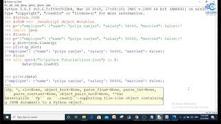 json module in Python| Hindi| Priya Ranjan | code academy