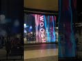 Transparent led screen absolute beauty nike showroom