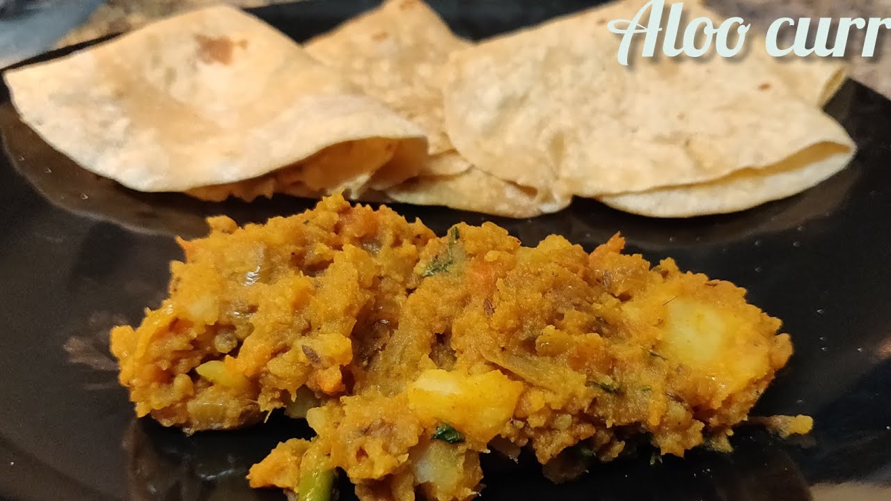 Spicy Potato curry for chapathi/ Poori Aloo curry Urulai kilangu