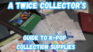 Guide to KPop Collection Supplies (Twice Focused)!