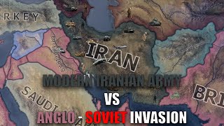 Modern Iranian Army Vs. Anglo - Soviet Invasion | Hoi4
