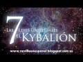 EL KYBALION (Los 7 principios herméticos) - Audiolibro en español