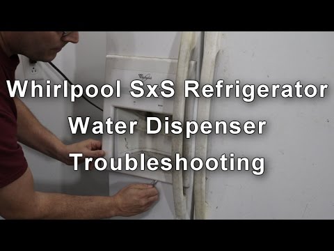 Whirlpool Refrigerator Water Dispenser Not Working - How to ...
