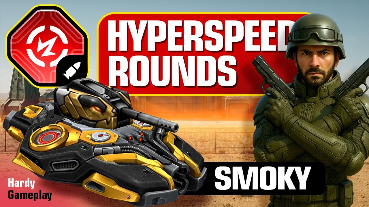 SMOKY Hyperspeed Rounds 😠😡🤬👊 Hardy || Tanki Online 2025 Gameplay
