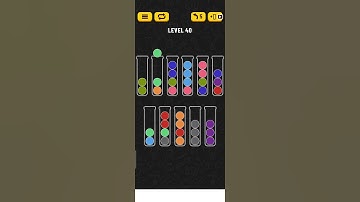 Ball sort puzzle level 40