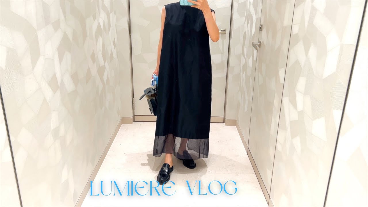 Vlog_eng【虎屋の夏の和菓子｜お寿司🍣ランチ｜３日間のコーデ紹介｜最近の購入品｜築地ランチなど】