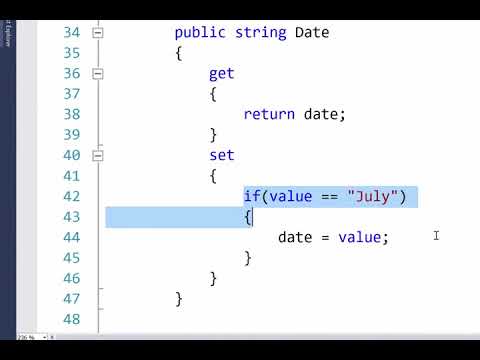 46 C Classes and Methods - Scope of Declarations