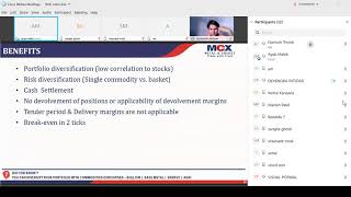 Webinar on Commodity Index Futures
