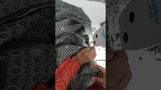 सलवार में प्लेट डालने का आसन तरीका #sewing  #shortvideo