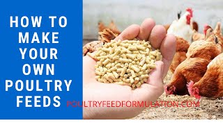 Poultry Feed Formulation: How to Make your Own Poultry Feed (HD)