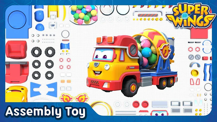 SuperWings Remi Assemble toy | 3D Assembly Toy | Super wings toys