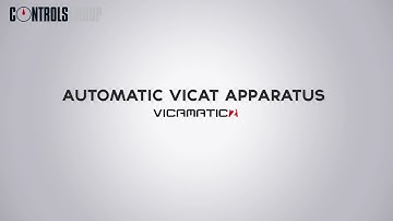 AUTOMATIC VICAT APPARATUS - Siccion Marketing Inc.