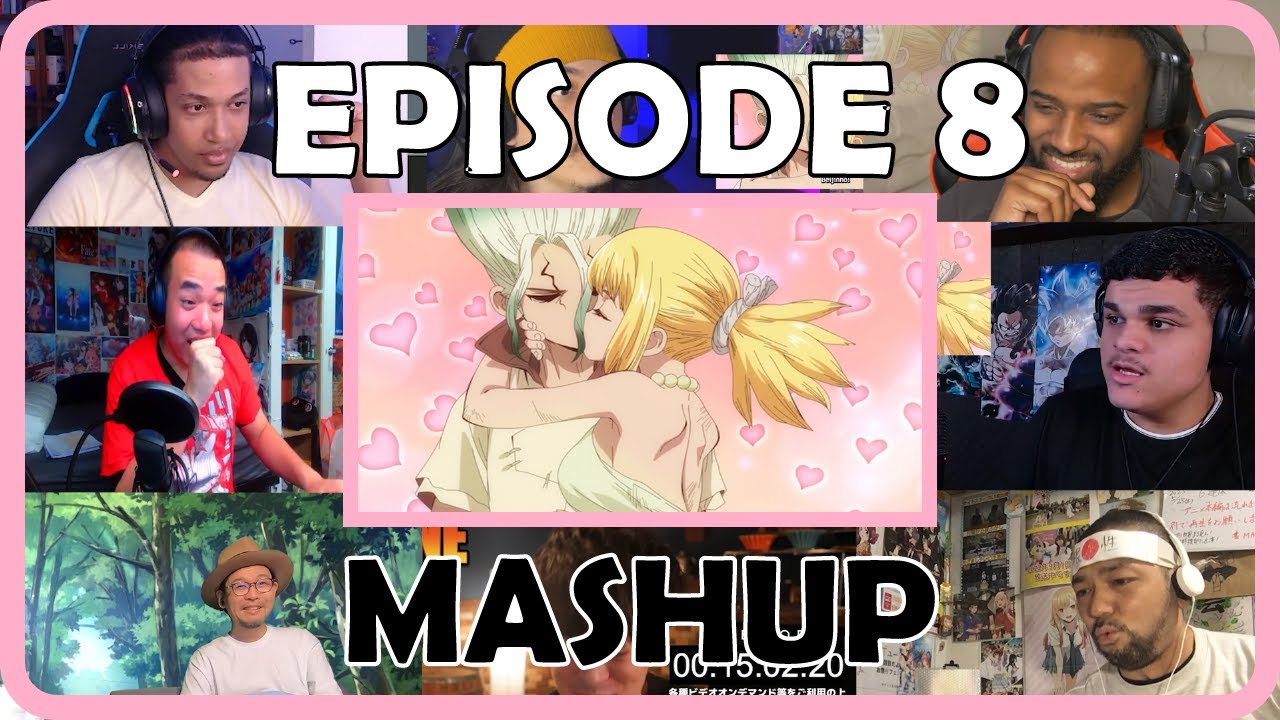 Dr. Stone Season 3 Episode 8 Reaction Mashup - Dr.Stone ドクターストーン 3期 8話 リアクション