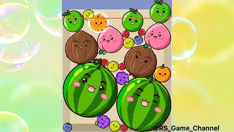 Fruit Merge: Satisfying ASMR Puzzle Game | Watermelon game #games #fruitgame #game ​@RS_Game_Channel