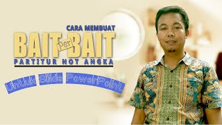 Cara Membuat Bait-Bait Lagu Untuk Slide PowerPoint | Masinobe Tutorials