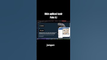 Tutorial lengkap diatas ^^ Buat program Kasir 30 menit  #tutorialai #tutorialaplikasi #aplikasikasir