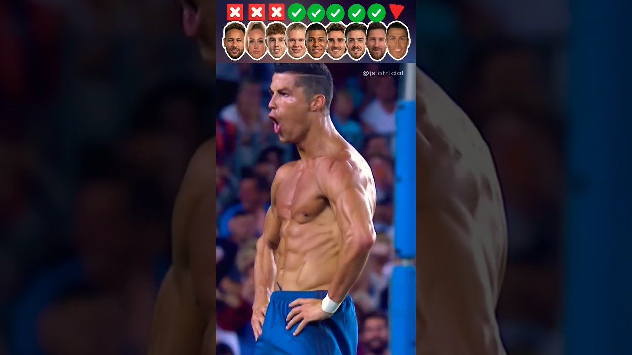 Neymar vs Lehmann vs Palmer vs Haland vs Mbappe vs Grisman vs Grealish vs Messi vs Ronaldo🤯🔥#shorts