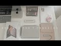 an aesthetic microsoft surface pro 7 unboxing + accessories