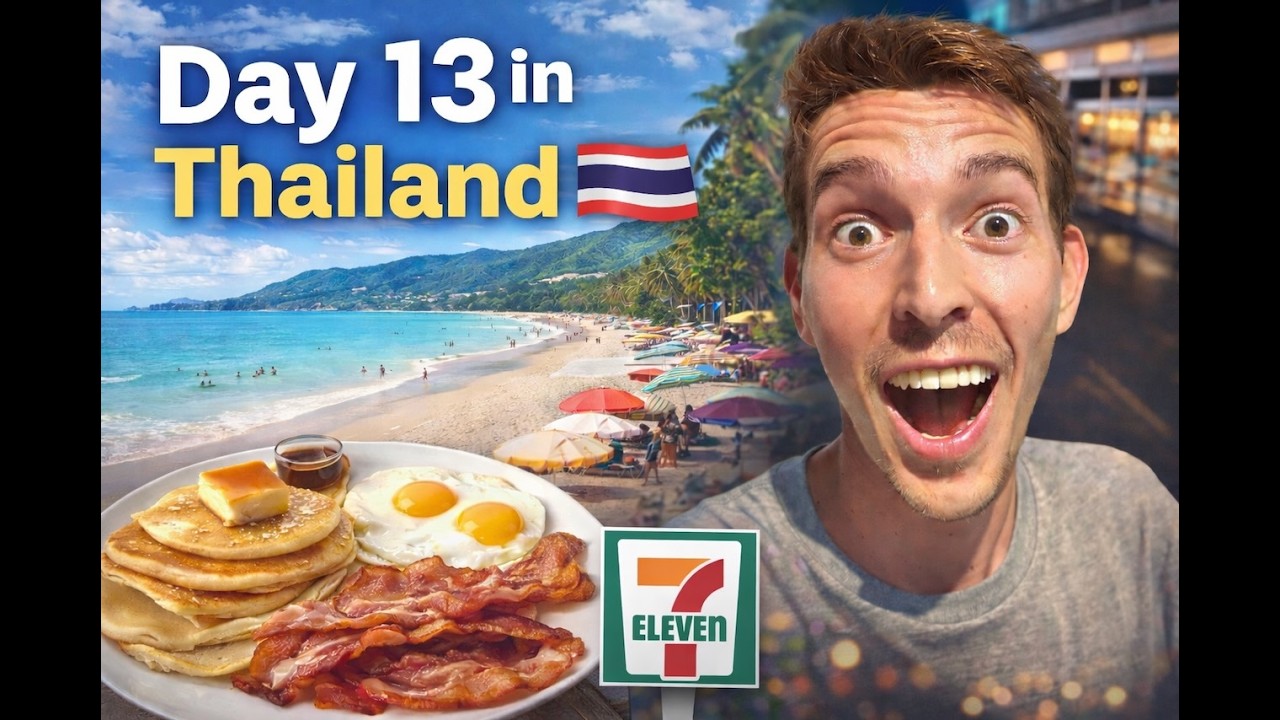 Day 13 in Thailand 🇹🇭 Phuket Beach Day + I Changed My Travel Plans...