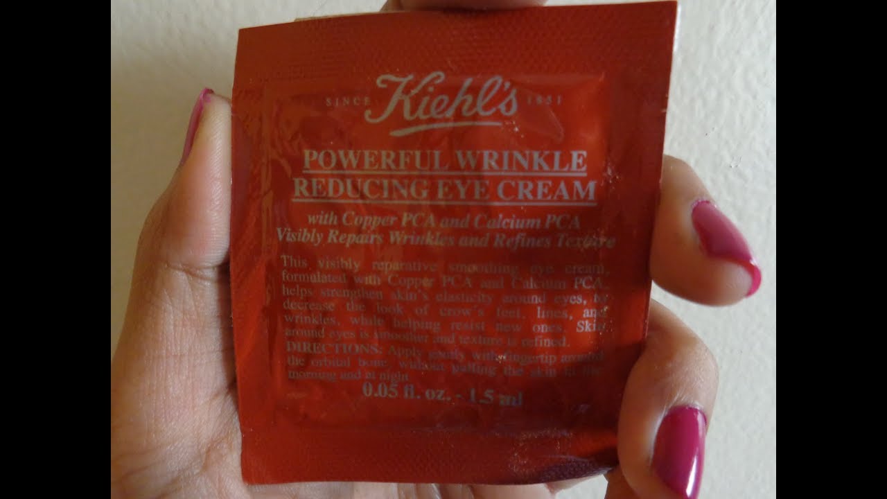 kiehl's wrinkle reducing eye cream reviewKiehl's Eye Creams YouTube
