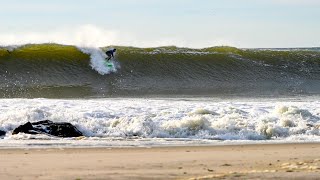 EPIC HURRICANE LEE SURFING IN NEW YORK