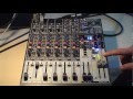 How to use a Behringer 1204FX mixer for live sound reinforcement