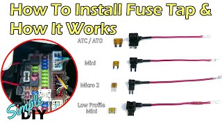 How To Install A Fuse Tap & How It Works  Hardwire
