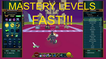 Trove - HOW TO GET MASTERY LEVELS FAST!!!