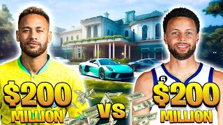 Neymar VS Stephen Curry - LIFESTYLE WAR