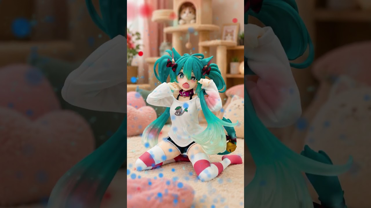初音ミク Desktop Cute フィギュア ～猫耳Tシャツver.～ | 虎次朗HOBBY